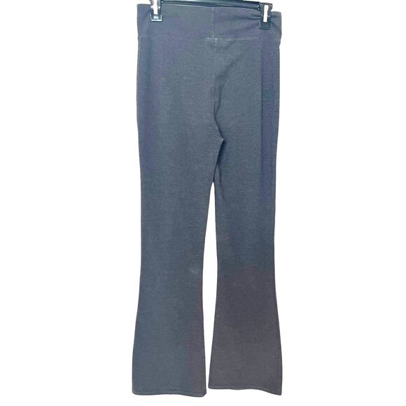 REEBOK HI-RISE WIDE LEG ACTIVEWEAR LEGGINGS, WOMENS, M, GREY, FULL LENGTH, YOGA - Picture 4 of 11